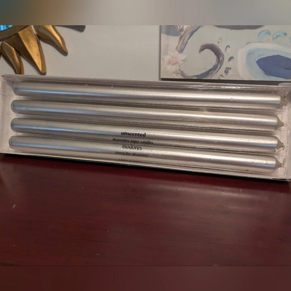 Pier 1 Imports Silver Metallic Decorative 1